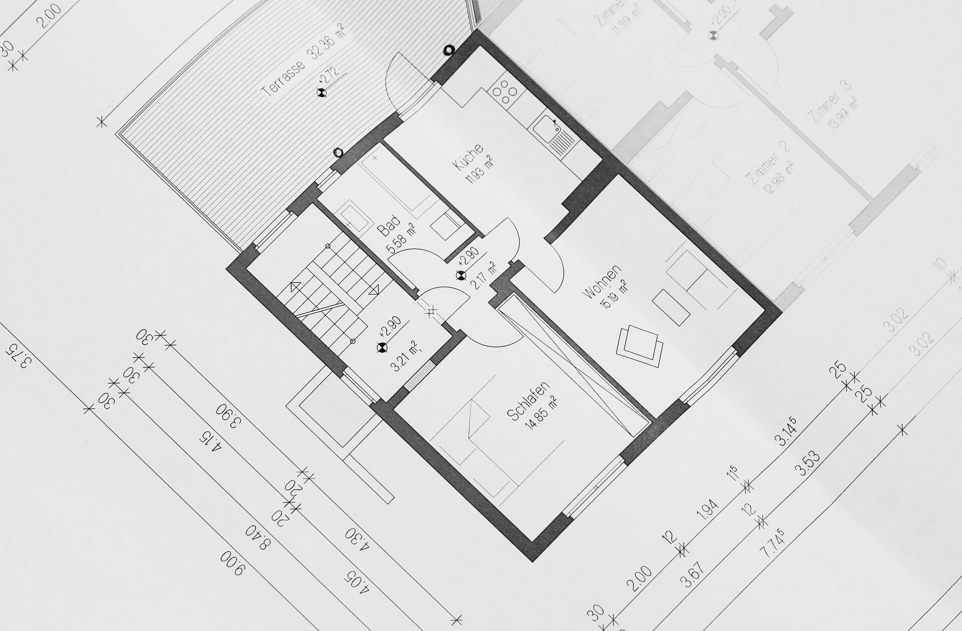 building-plan-354233_1920 店舗デザインの料金はどのくらい？具体的な内訳を紹介いたします！