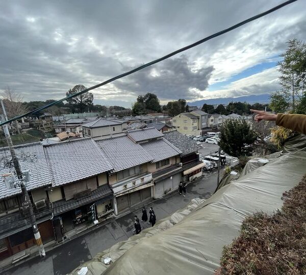 今朝は京都迄