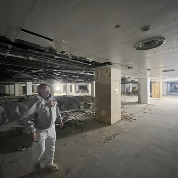 大阪にて解体工事順調です
